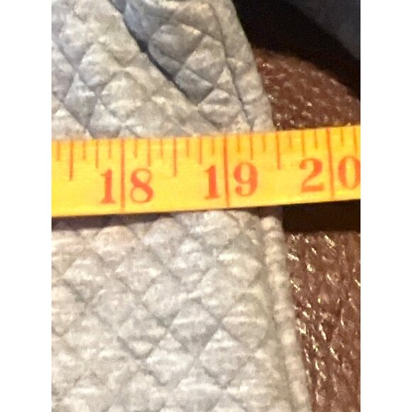 Corey Gray Quilted Long Sleeve Shift Dress S Made In USA Pockets - Picture 5 of 7